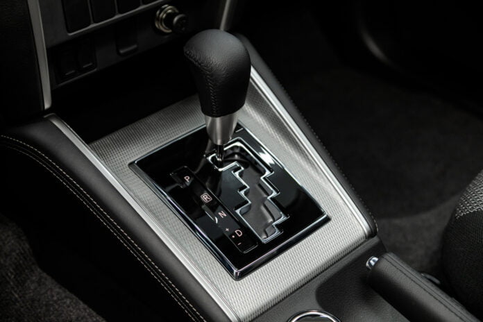 close up accelerator handle buttons automatic transmission gear car car interior