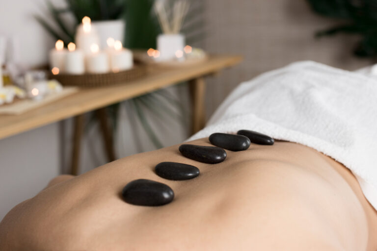 woman spa center