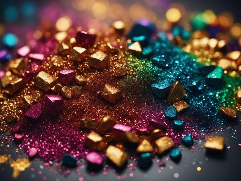 machiaj glitter