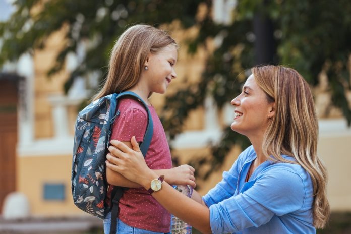 mother,accompanies,the,child,to,school.,mom,supports,and,motivates
