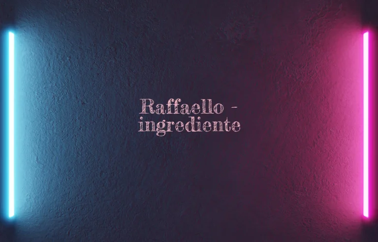raffaello ingrediente