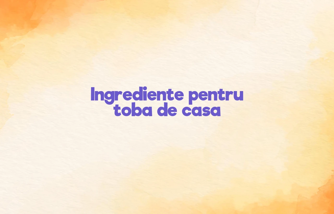 ingrediente toba de casa