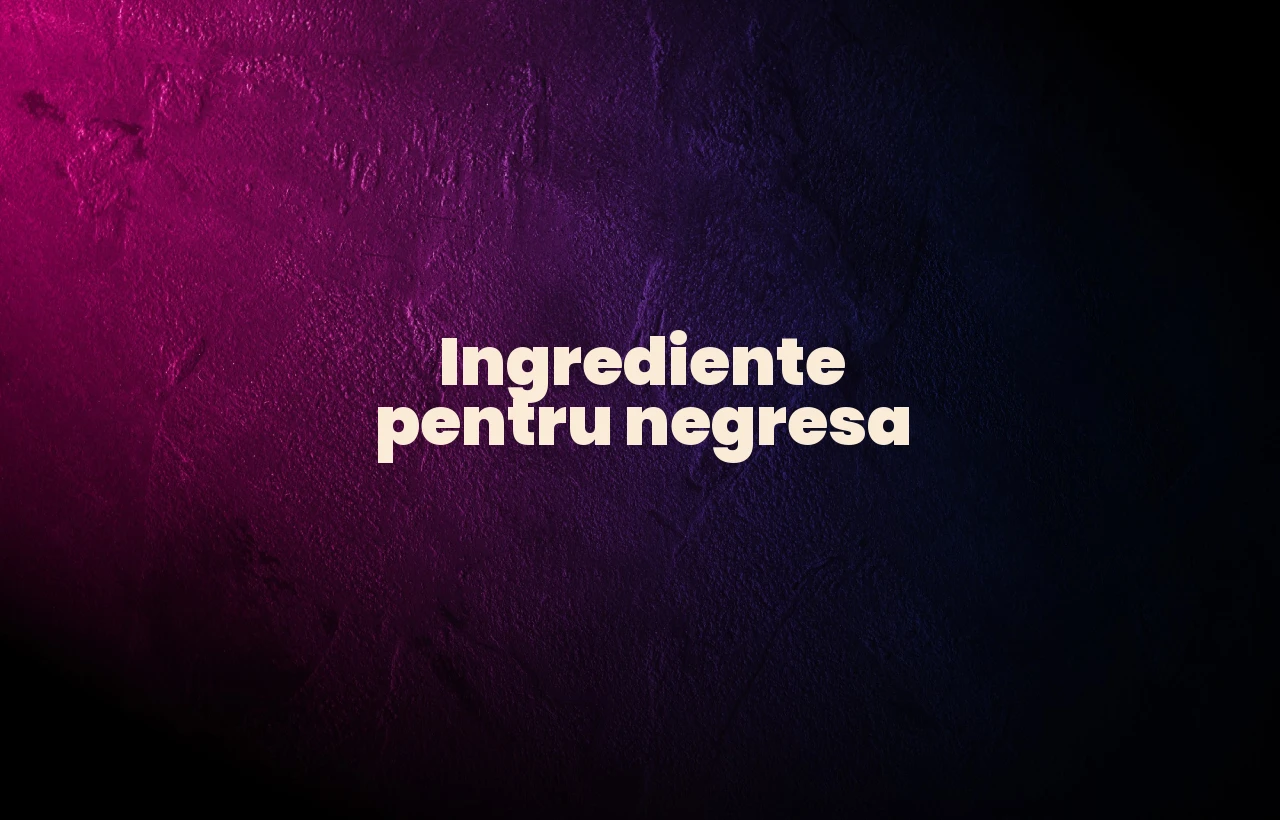 negresa ingrediente